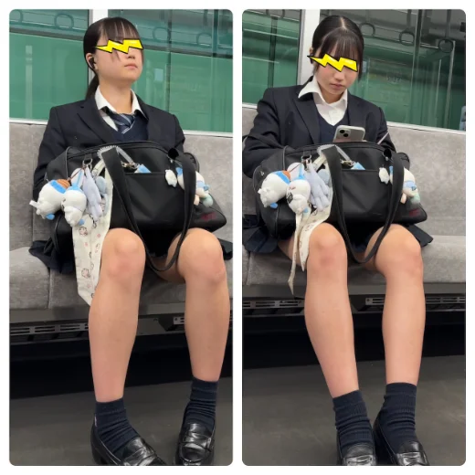 長編新作！顔立ちで息子発動中！S級制服美女のエロ過ぎる対面ミニスカ生脚532 part1