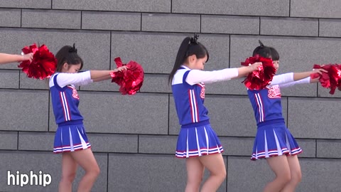 はつらつ＆キュート＆さわやかJKチアダンス演技NO-2 hyper高画質ver