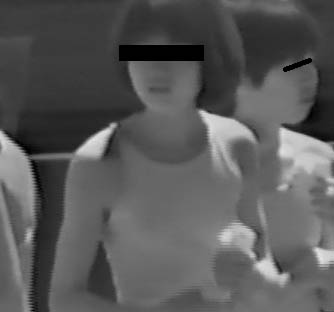 ＃赤外線盗撮＃　プールの授業２